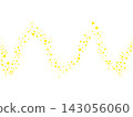 Illustration of light particles' trails (transparent background) 143056060