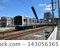 Sendai City, Miyagino Ward, JR Senseki Line, Kozurushinden Station, Train 143056365