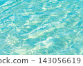 Sparkling ocean background material 143056619