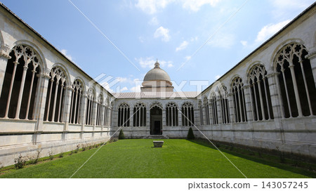 interiors and details of the Camposanto, Pisa, Italy interiors and details of the Camposanto, Pisa, Italy 143057245