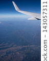 Landscape seen from an airplane 143057311