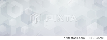 Abstract background with tech hexagonal pattern 143058286