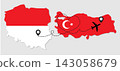 Airplane travel from Poland to Turkey 143058679