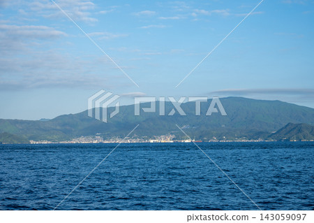 日本廣島縣吳市豐島的美景 143059097