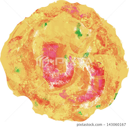 Illustration of a small shrimp tempura Illustration of a small shrimp tempura 143060167