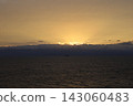 Sunset over the sea at Lake Hamana 143060483