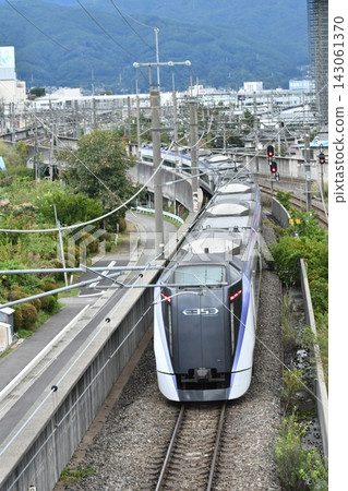 特急超級梓 E353 系列 長野縣岡谷市 特急超級梓 E353 系列 長野縣岡谷市 143061370
