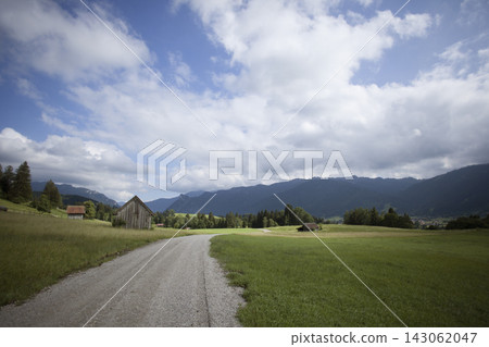 Hiking to Hornle mountain in Bavaria, Germany Hiking to Hornle mountain in Bavaria, Germany 143062047