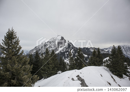Wendelstein mountain, Mangfallgebirge in Bavaria, Germany 143062097
