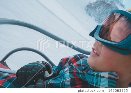 滑雪 兒童 孩子 143063535