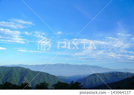長野縣大鹿村湯立上全景公園 長野縣大鹿村湯立上全景公園 143064137