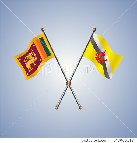 Sri Lanka and Brunei flag relations 143066118