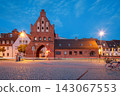 Wassertor gate in wismar, Germany 143067553