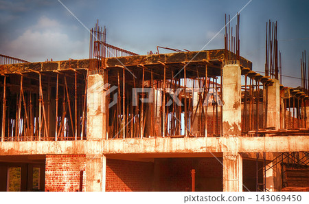 construction site in a tropical region construction site in a tropical region 143069450