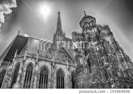 St. Stephen's Cathedral in Vienna Showcasing Its Ornate Architecture St. Stephen's Cathedral in Vienna Showcasing Its Ornate Architecture 143069699
