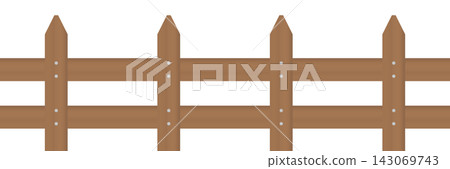 Wooden fence Wooden fence 143069743