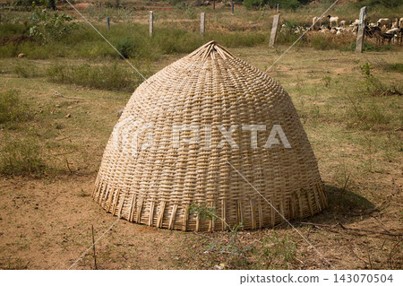 Indian shepherd hut Indian shepherd hut 143070504