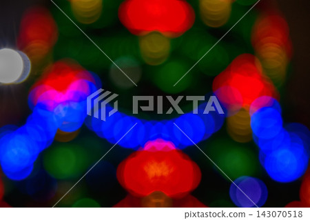 Color glare in form of circles Color glare in form of circles 143070518