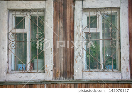 Wooden window shutters Wooden window shutters 143070527