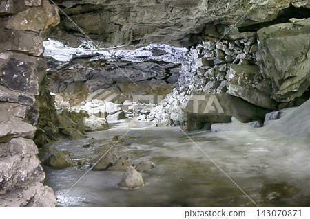 Karst cave Karst cave 143070871