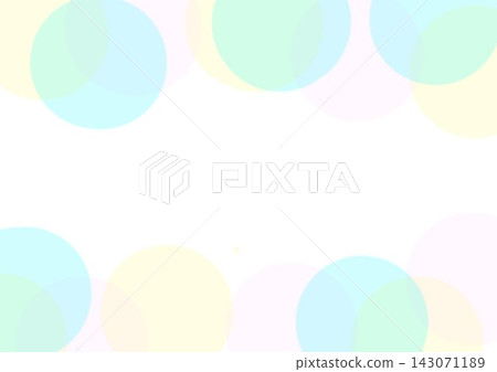 Colorful polka dots background material Colorful polka dots background material 143071189