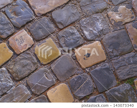 Stone pathway in a rustic setting Stone pathway in a rustic setting 143073340