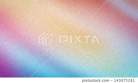 Abstract grainy 4K background with a vibrant gradient blend of purple, blue, teal, yellow, and red. Perfect textured wallpaper for modern banners and web design Abstract grainy 4K background with a vibrant gradient blend of purple, blue, teal, yellow, and red. Perfect textured wallpaper for modern banners and web design 143075281