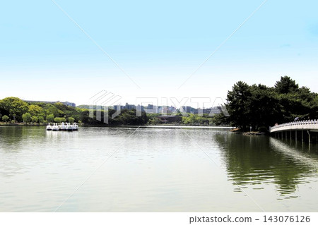 福岡市大濠公園的景色 143076126