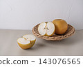 梨，秋季佳餚，湖水品種，當地特產，禮品，水果，切塊。 143076565