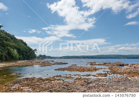 Noto Town, Uchiura: Rocky reefs and tide pools Noto Town, Uchiura: Rocky reefs and tide pools 143076780