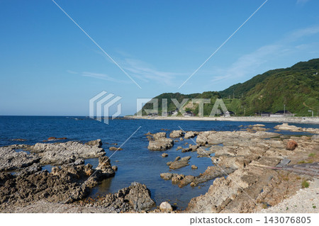 Niye Coast Wave-cut platform, Sotoura, Oku-Noto Niye Coast Wave-cut platform, Sotoura, Oku-Noto 143076805
