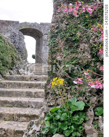 Okinawa Prefecture, Nakagusuku Castle Ruins, Southern Enclosure Okinawa Prefecture, Nakagusuku Castle Ruins, Southern Enclosure 143078208