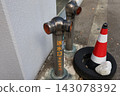 Firefighting-only water inlets installed in buildings in Japan 143078392