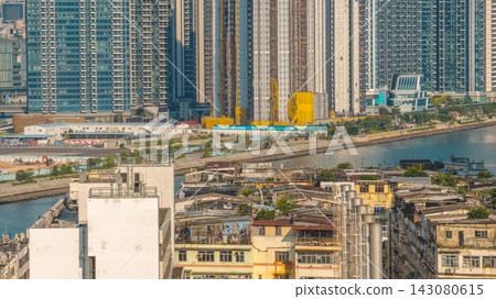 Hong Kong Aug 16 2026 Ma Tau Kok Entire House with Rooftop 143080615