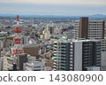 April 30 2026 Koriyama city center buildings with urban architecture and skyline 143080900
