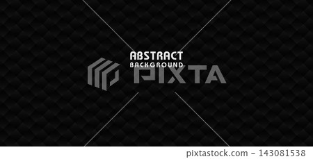 Dark geometric abstract background with diamond tile grid subtle three dimensional shading and central text outline for modern design and presentation templates Dark geometric abstract background with diamond tile grid subtle three dimensional shading and central text outline for modern design and presentation templates 143081538