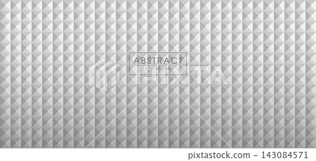 Dark geometric abstract background with diamond pyramid grid gradient shading and central text outline for modern design and presentation templates Dark geometric abstract background with diamond pyramid grid gradient shading and central text outline for modern design and presentation templates 143084571