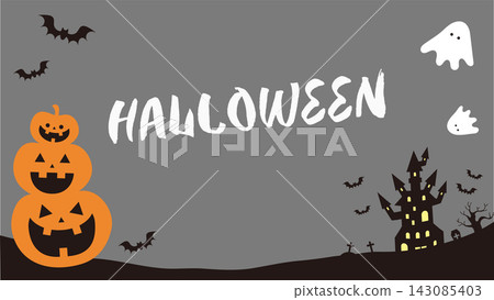  Halloween background illustration 143085403