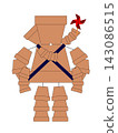 Pot Doll Carrying on Back 143086515