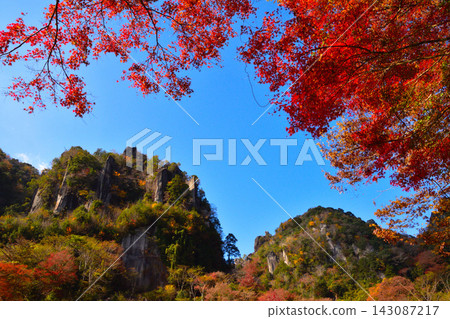 Autumn, Oita Prefecture, Shin-Yabakei, Ichimoku Hakkei (Eight Views at a Glance) Autumn, Oita Prefecture, Shin-Yabakei, Ichimoku Hakkei (Eight Views at a Glance) 143087217