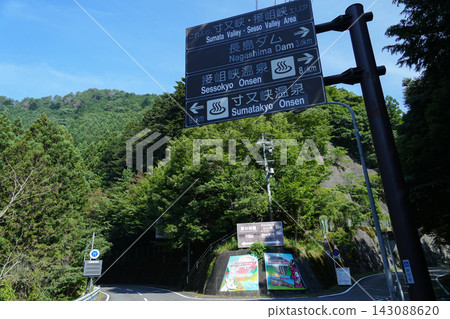 靜岡縣川根本町奧泉十字路口 靜岡縣川根本町奧泉十字路口 143088620