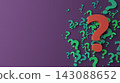 Colorful Question Marks Pile Representing Confusion, Uncertainty, Ideas and Problem Solving Concept 143088652