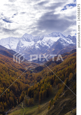 Texelgruppe nature park (Parco Naturale Gruppo di Tessa) near Timmelsjoch - high Alpine road, South Tyrol, Italy 143088875