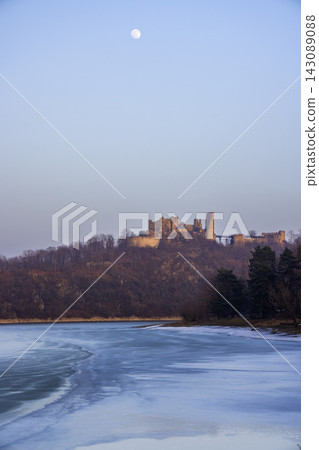 Cornstein ruins, NP Podyji, Southern Moravia, Czech Republic 143089088