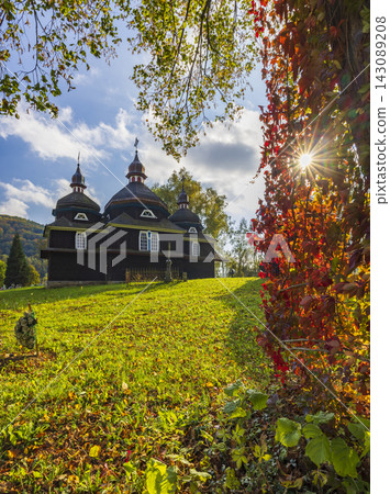Church of Protection of the Blessed Virgin Mary, Nizny Komarnik, Slovakia Church of Protection of the Blessed Virgin Mary, Nizny Komarnik, Slovakia 143089208