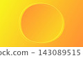 abstract yellow and orange color gradient background with blank circle 143089515