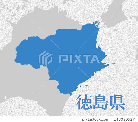 Tokushima Prefecture - Map of Japan 143089527