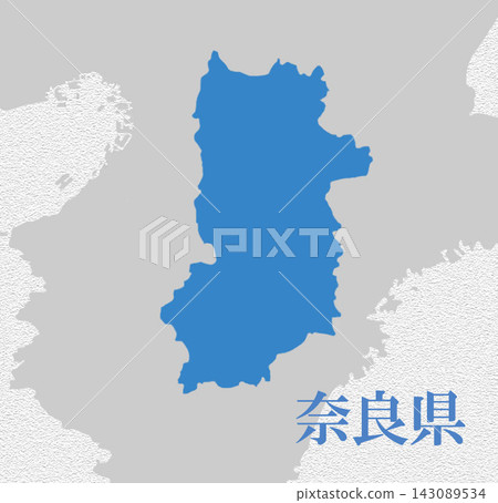 奈良縣 - 日本地圖 奈良縣 - 日本地圖 143089534