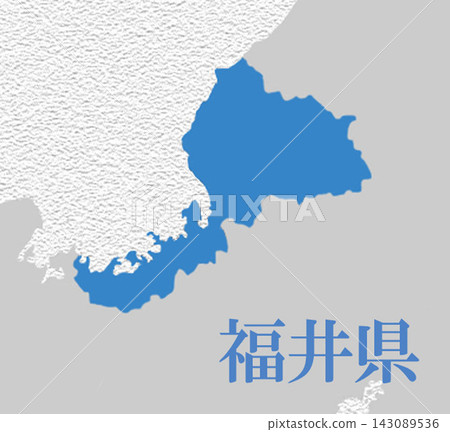 福井縣 - 日本地圖 福井縣 - 日本地圖 143089536