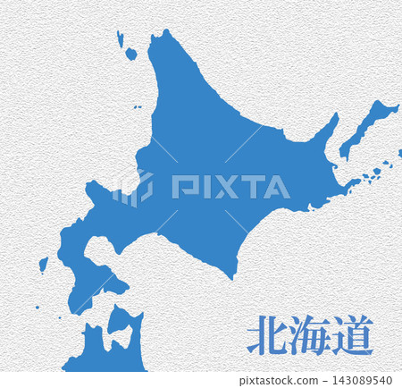 Hokkaido - Map of Japan Hokkaido - Map of Japan 143089540